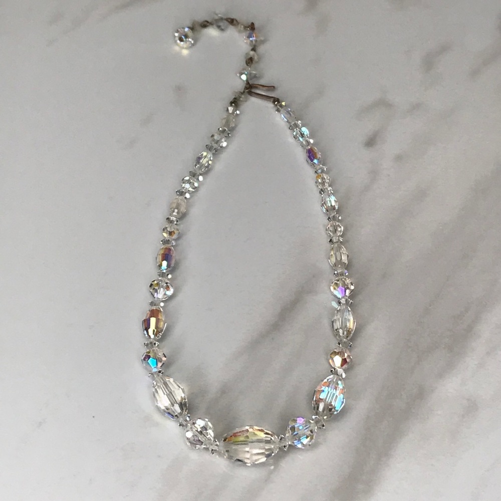 Sparkling ✨Vintage Crystal Necklace / Choker